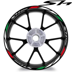 For Honda SH 125 Sh 125i SH125i 16 Inches Reflective Motorcycle Wheel Hub Stickers Moto Inner Rim Stripe Decals Accessories