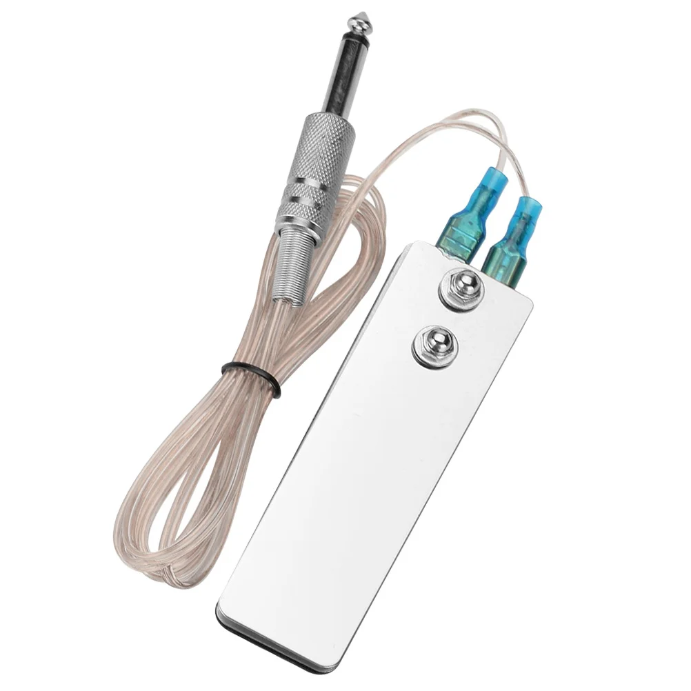 

Stainless Steel Tattoos Foot Pedal Non Slip Rapid Conduction Stable Contact Easy Operate Tattoo Machine Accessory