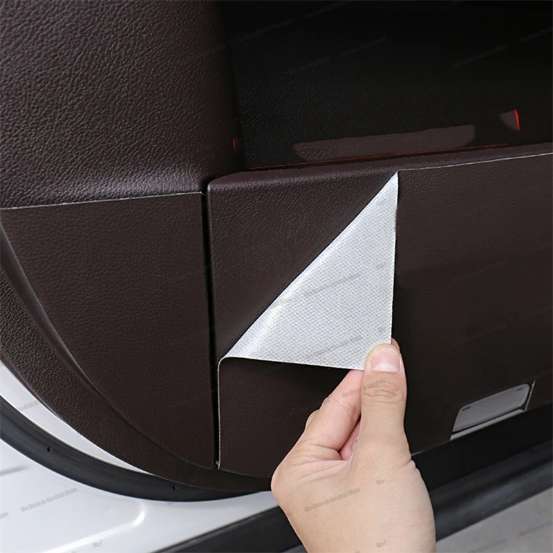 leather car door anti-kick mat pad for lexus ux ux250h ux200 2019 2020 2021 accessories auto 200 250h 2022 interior