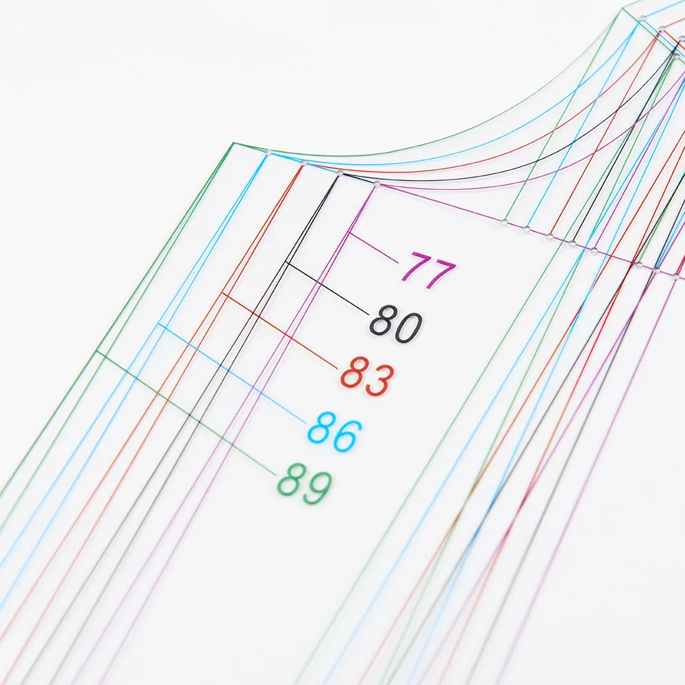 Fashion Design Ruler Clothing Template Sewing Tool