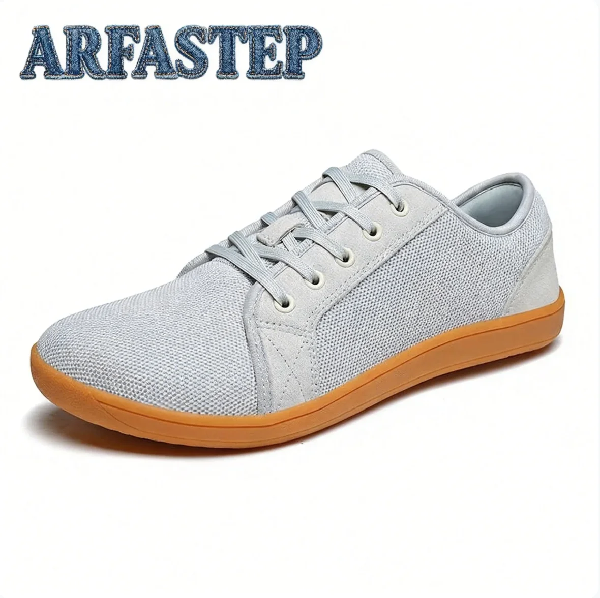 

Кроссовки ARFASTEP с широким носком, унисекс, из искусственной кожи, для босоногой ходьбы, повседневные, ретро, с нулевым перепадом высоты подошвы, для женщин и мужчин