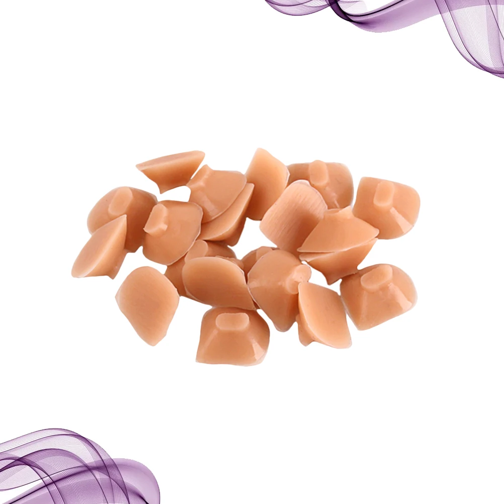 

20 Pcs Copper Flute Rubber Pad Small Instrument Flutes Instruments Horn Key Accessory Silicone