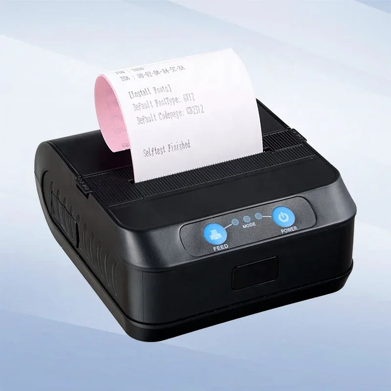 Cashino PDM-02 2 Inch Mini imprimante portable Bluetooth  wifi  58mm Impact Dot Matrix Printer