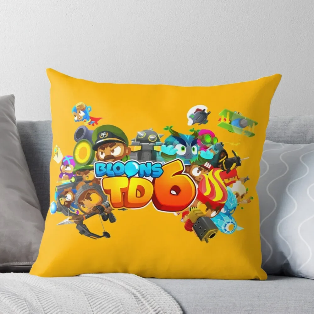 

Bloons TD6 Throw Pillow Covers For Sofas Pillow Cover autumn decoration