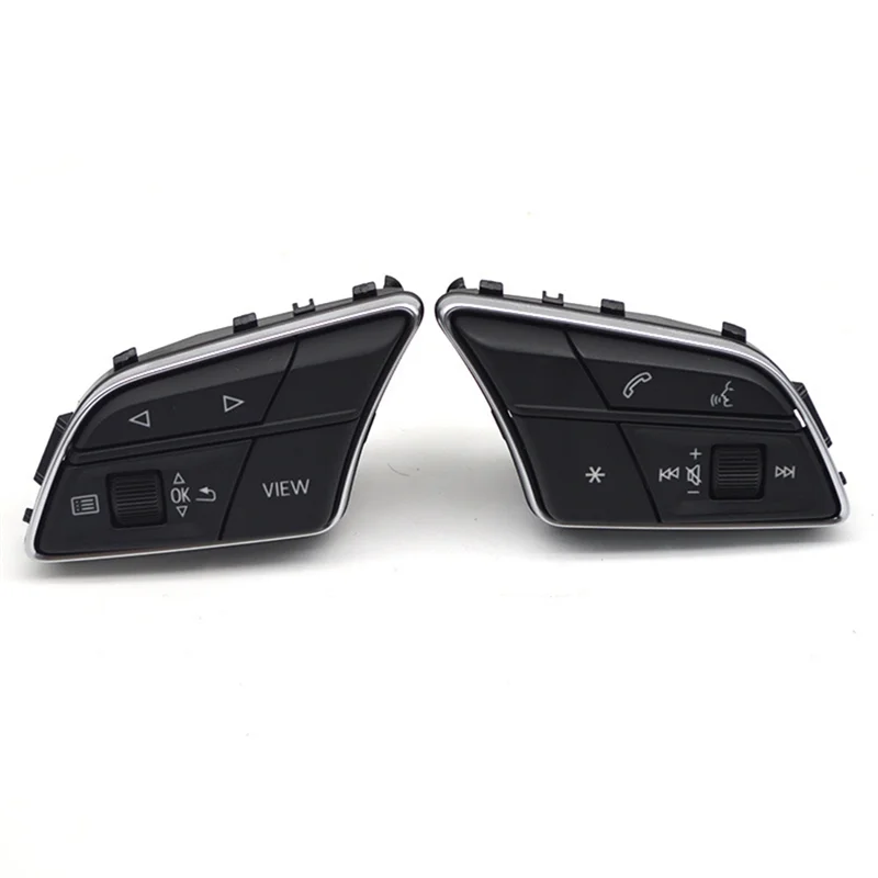 

8WD951523 Steering Wheel Multifunctional Button Set, Non-Heated, For A4 B9, A3 8Y-A28K