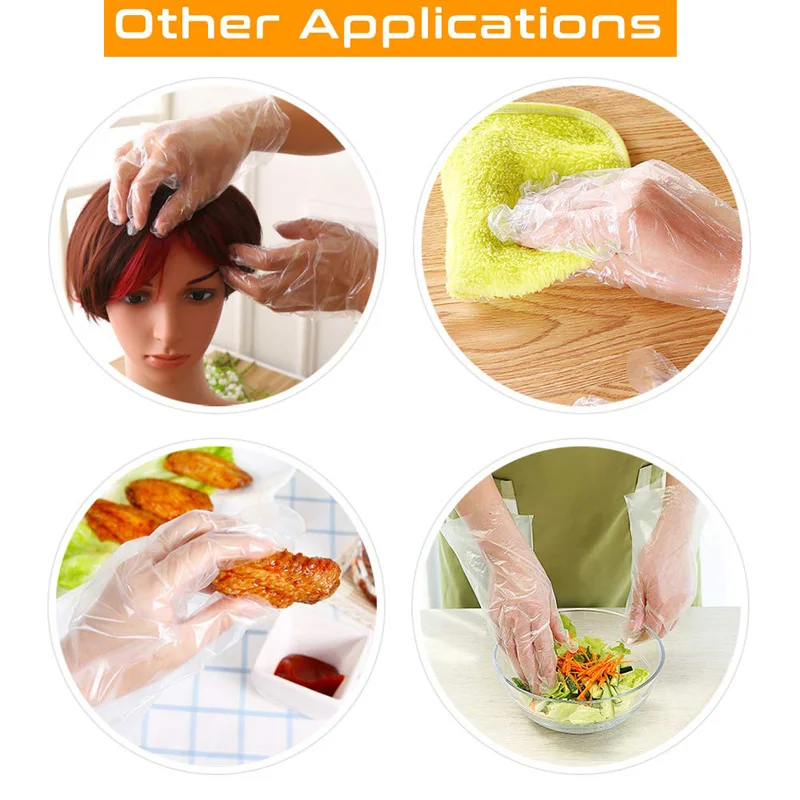 100PCS borse per i piedi usa e getta trasparenti fodera per il bagno Detox SPA coperture in cera strumenti per la cura dei piedi guanti da bagno in paraffina calzini strumento per la cura delle mani