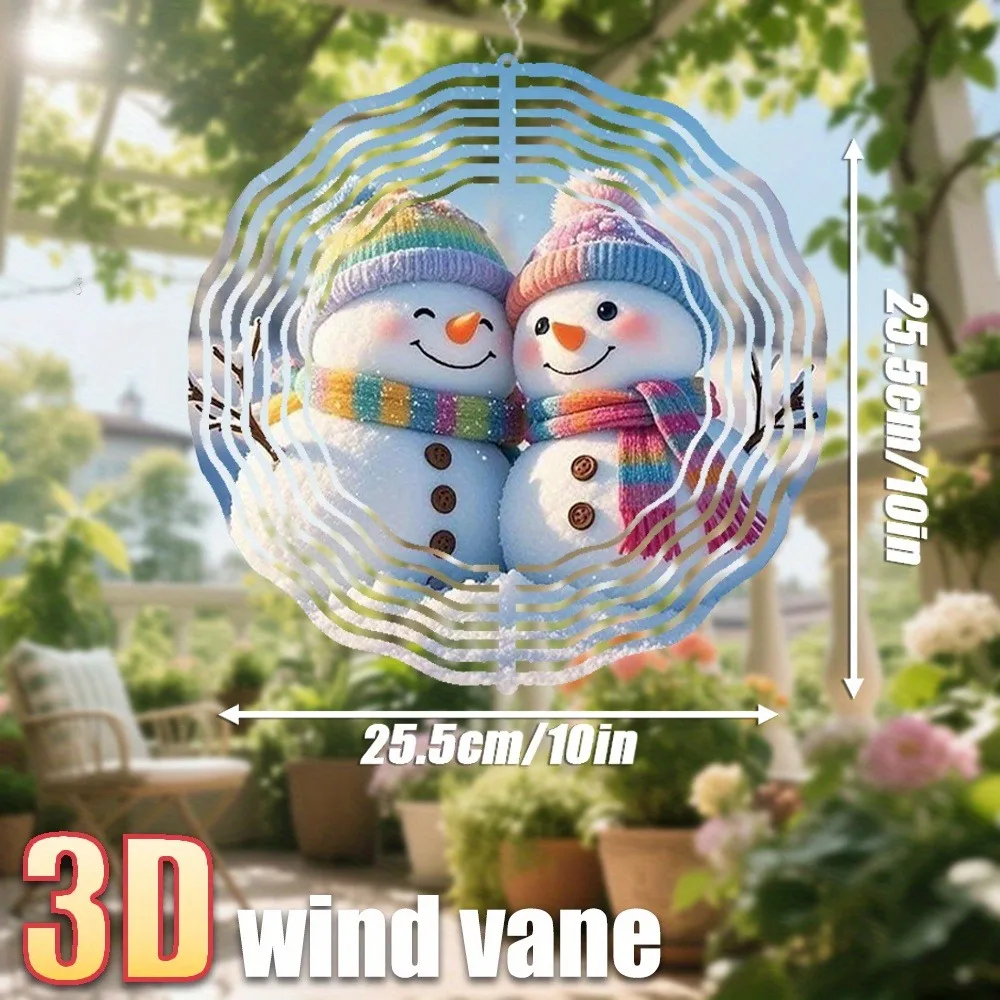 CIFBUY Wind Chimes Metal Garden Yard Decor Creative DIY Hanging Ornament With Swivel Hook Outdoor Patio Decoration For Home