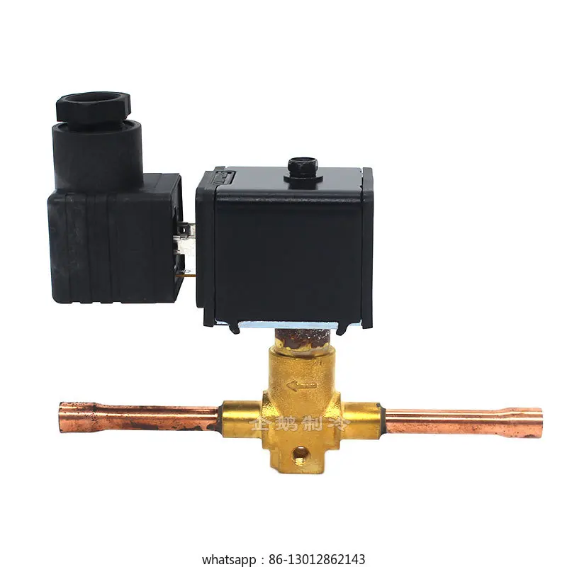 

Оригинальный японский холодильный кондиционер Heromiya RPV, сварка резьбы, нормально закрытый медный электромагнитный клапан для высокого применения