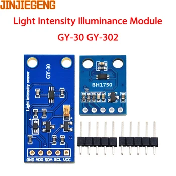 1PCS GY-30 GY-302 BH1750 BH1750FVI light intensity illumination module 3V-5V for Arduino