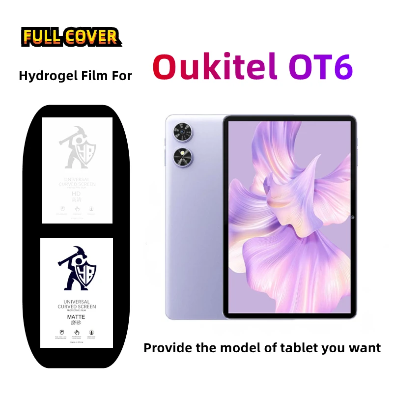 

2pcs Matte Tablets Hydrogel Film For Oukitel OT6 HD Screen Protector For Oukitel OT6 Frosted/Clear Full Cover Protective Film