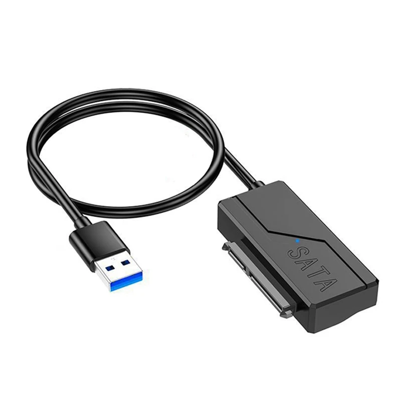 USB 3.0 To Sata Cable Sata III To Usb 3.0 Adapter Cable Support 3.5 2.5 Inch External HDD SSD Hard Drive Up To 6 Gbps