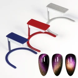Nail Art Magnet Stick New 3-Color Bracket High Magnetic Compact Free Spin 3D Cat Magic Gel Polish Holder Nail Tools