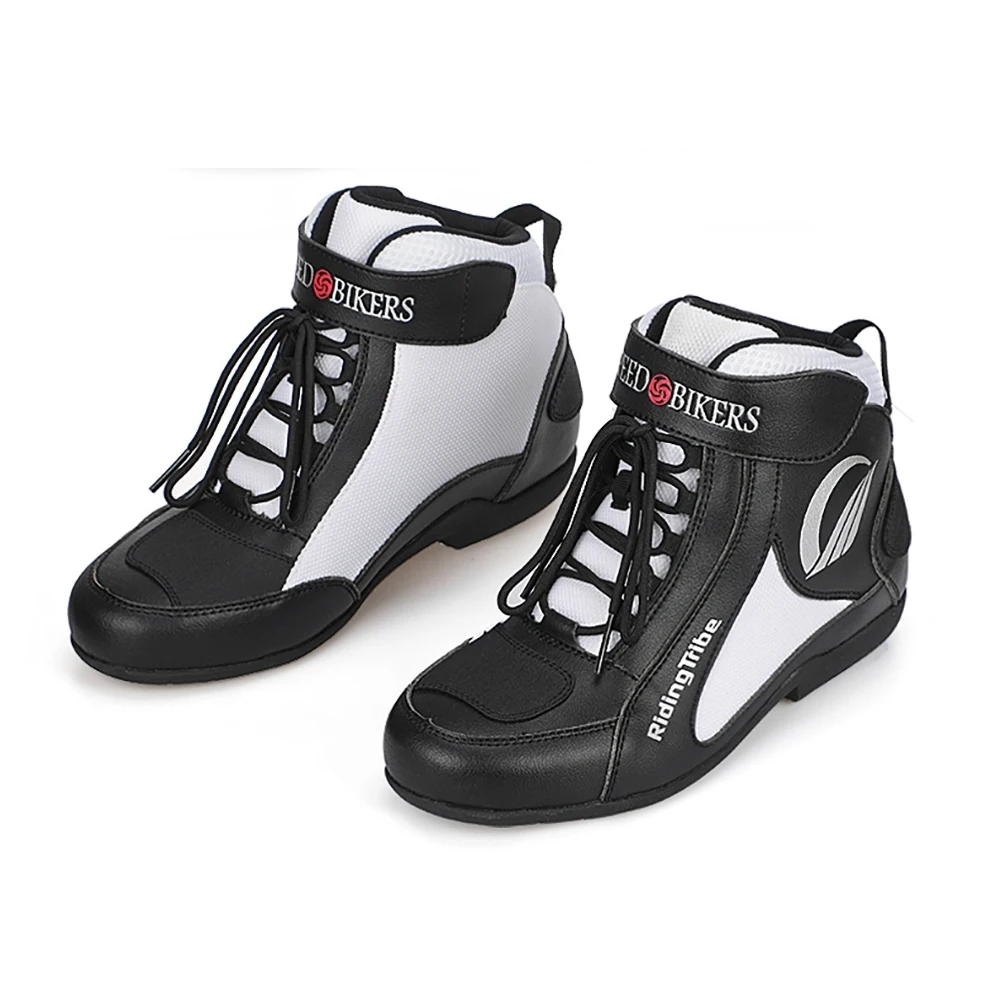 

Motorcycle Summer Boots Motocross Off-Road Racing Boots Breathable Racing Shoes Motorbike Running Shoes Waterproof For Men