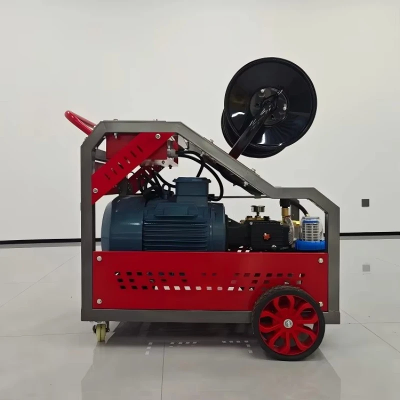 Adjustable Rotation Speed Sewer Unclogging Machine Municipal Pipeline Blockage Clearing Equipment
