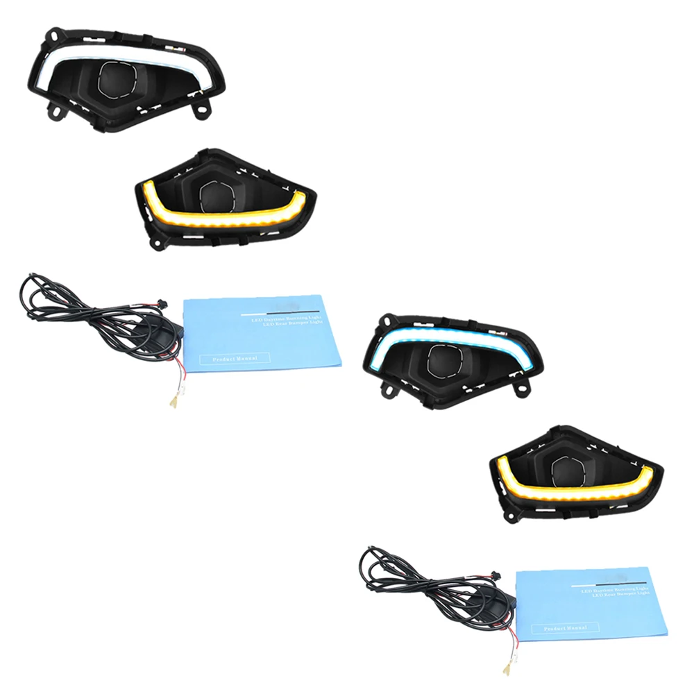 

Turn Signal Fog Lamp Dynamic Turn Signal fit for Toyota RAV4 2023 Daytime Running Light Car Daytime Running Light