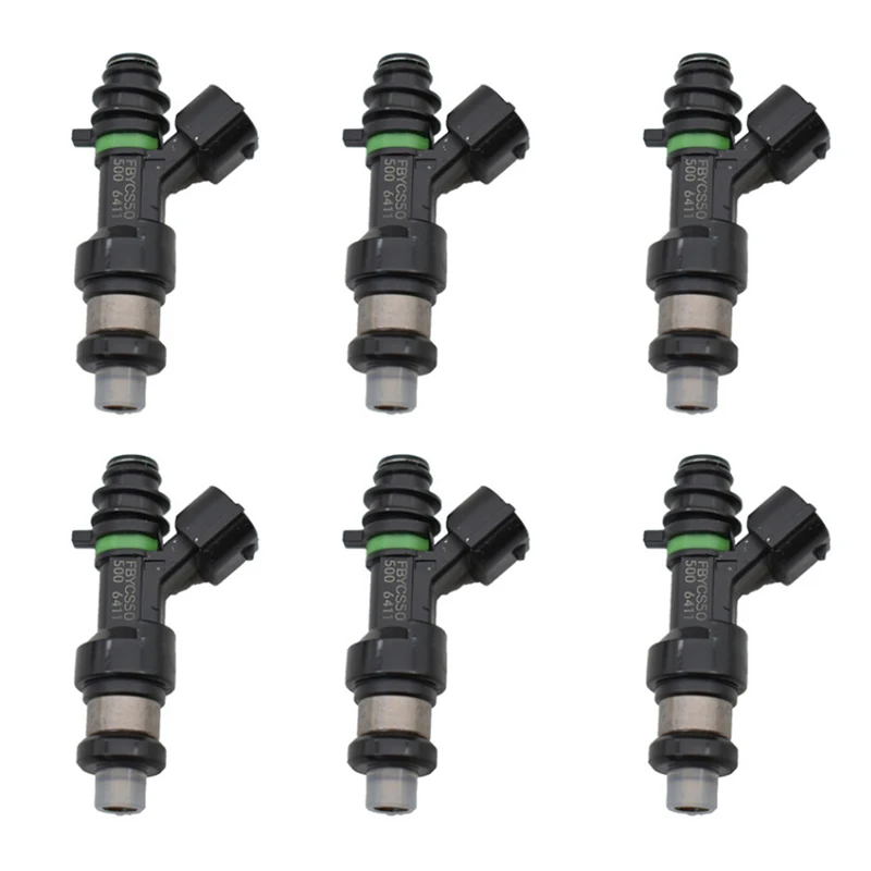 6Pcs Fuel Injector 15710-66J00 Fit for Suzuki Grand Vitara Base Premium XSport Luxury V6 2.7L