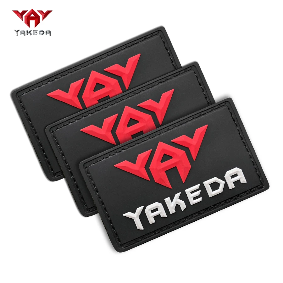 YAKEDA 3D Magic Sticky Badge, geeignet für Rucksack, Jacke, Westenausrüstungszubehör