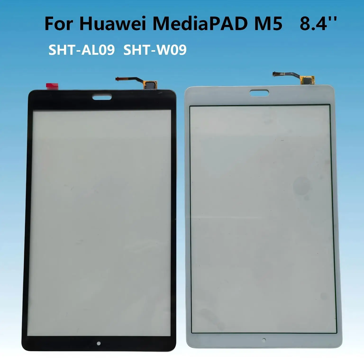 

Сенсорный экран + передняя стеклянная панель OCA LCD для Huawei MediaPad M5 8.4" SHT-AL09 SHT-W09, замена
