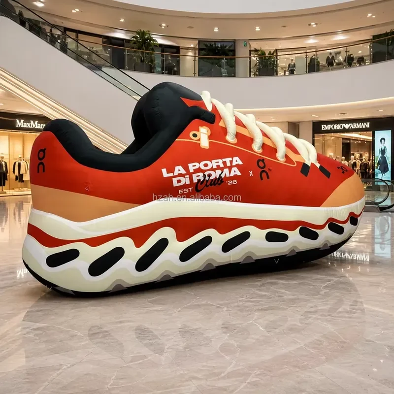 Custom Inflatable Sneakers for Shopping Mall Advertising Promotions Sports Themed Events Display Decoration