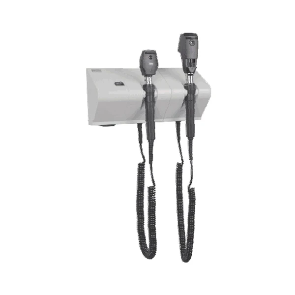 DW1000 Ophthalmoscope and retinoscope on wall