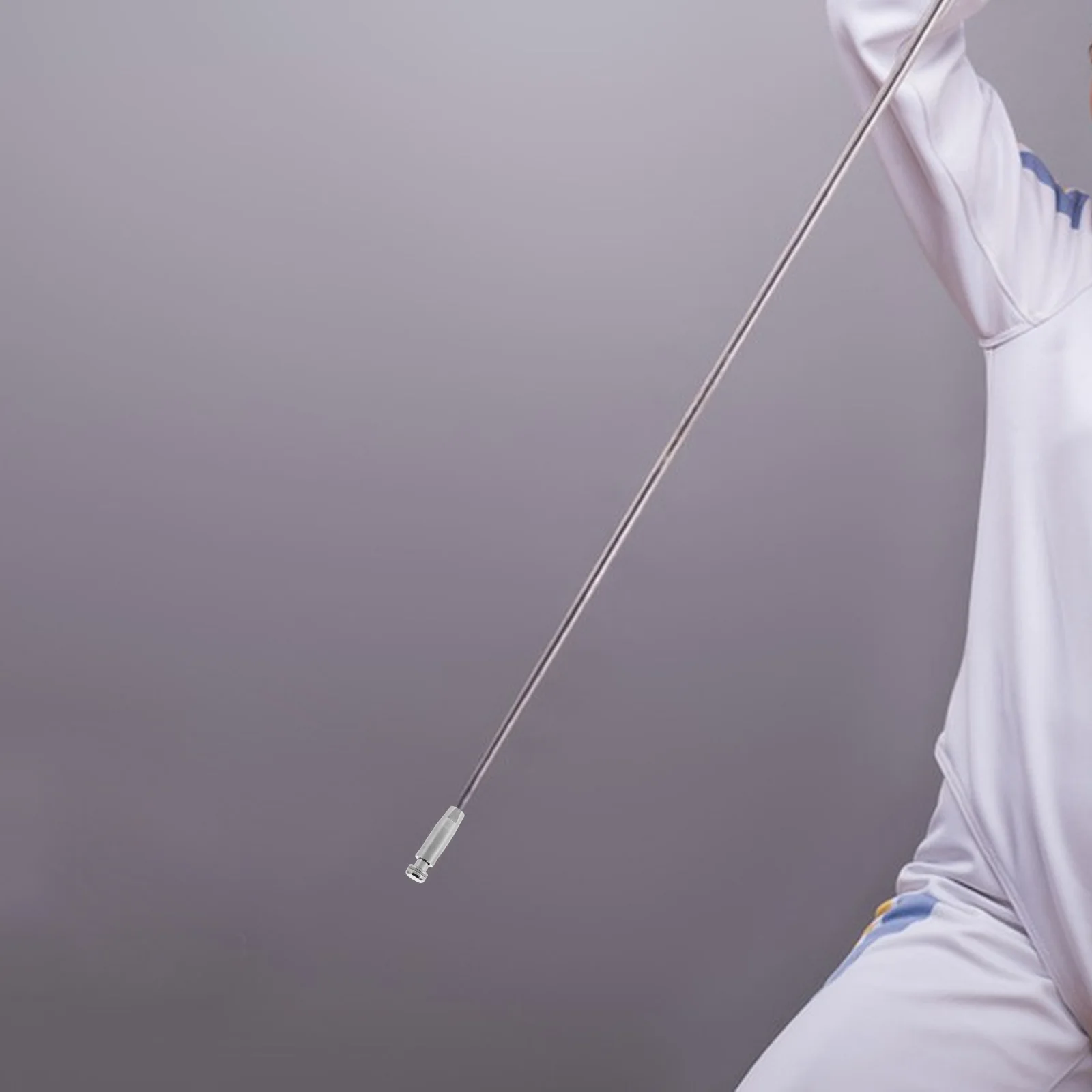 

Replacement Tip Stainless Steel Training Head For Practice Durable Fencing Sword Tip Replacement Sword Spare Parts Fencing