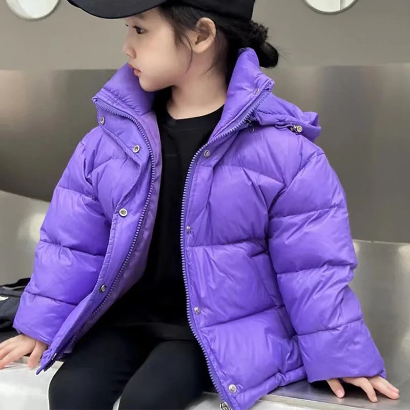 Fashion 2023 Winter Duck Down Coat Children\'s Outerwear Toddler Warm Tops Baby Boys Jackets Boys Down Jacket Kids Coats Unisex