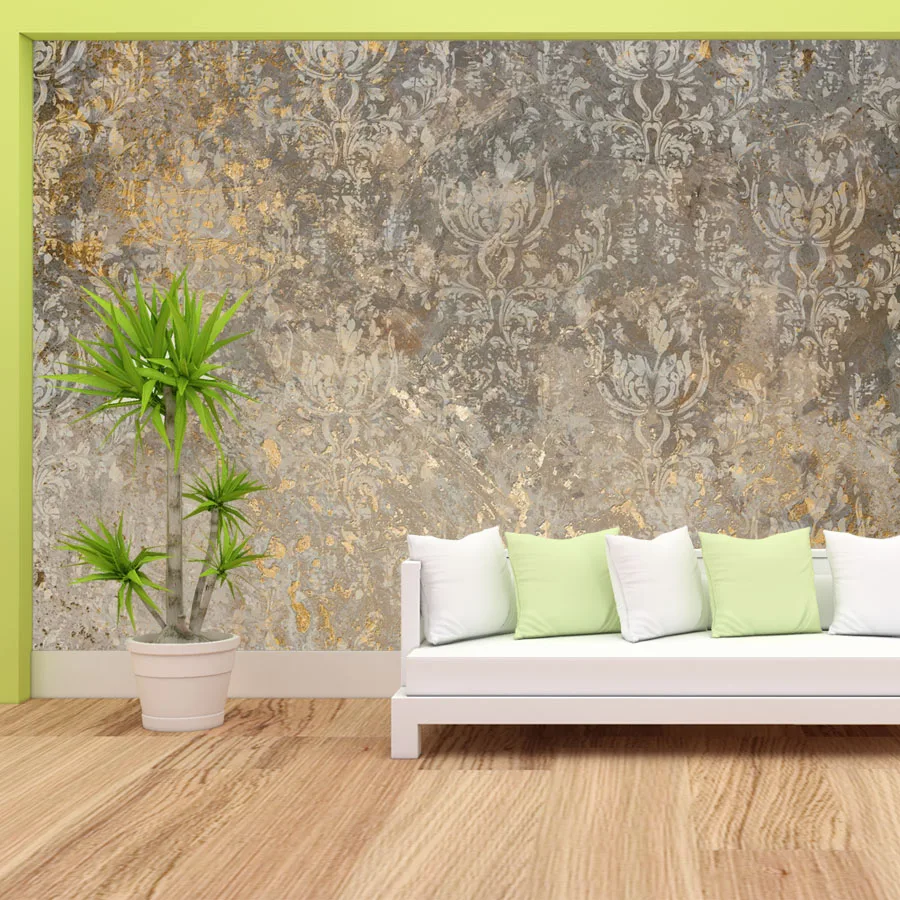 10+ Waterproof Retro Peel N Stick Optional Photo Wallpapers for Living Room Home Decor Floral Design Walls Art Renovation Mural