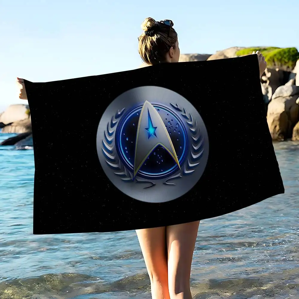 S-Star T-Trek TV Microfiber Beach Towel Absorbent Quick dry Soft Yoga Swimming Resort Mountain Climbing Towel