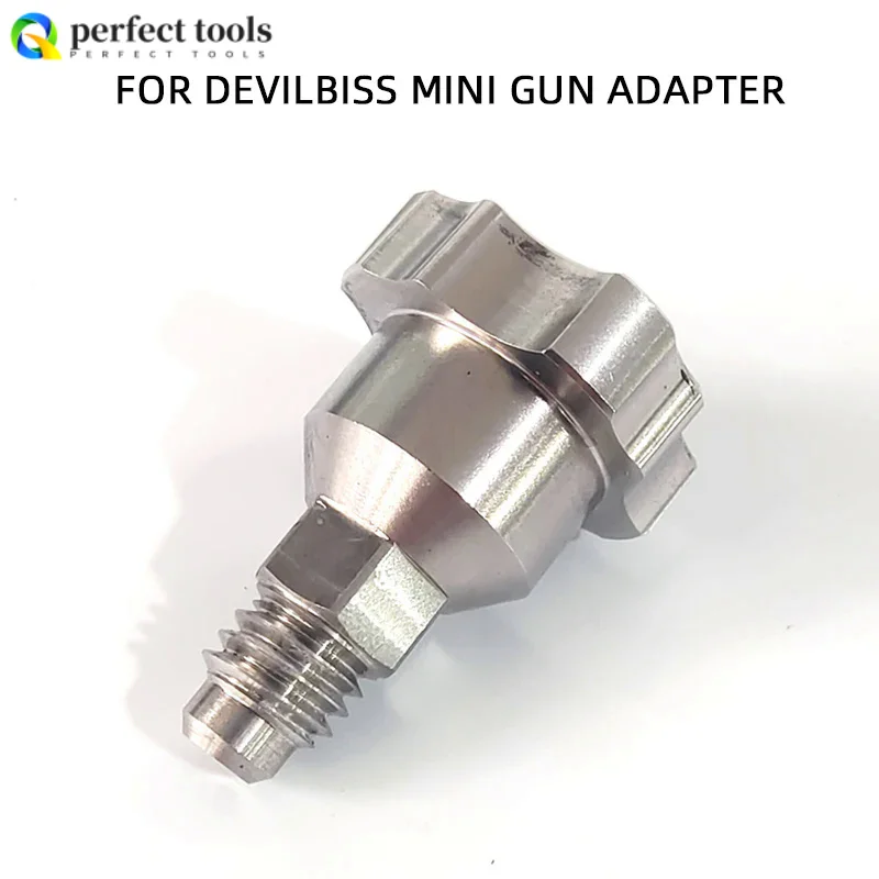 Adaptador de pistola de pulverización, conector rápido M11X1.5/m10x1 mm, adecuado para taza sin limpieza