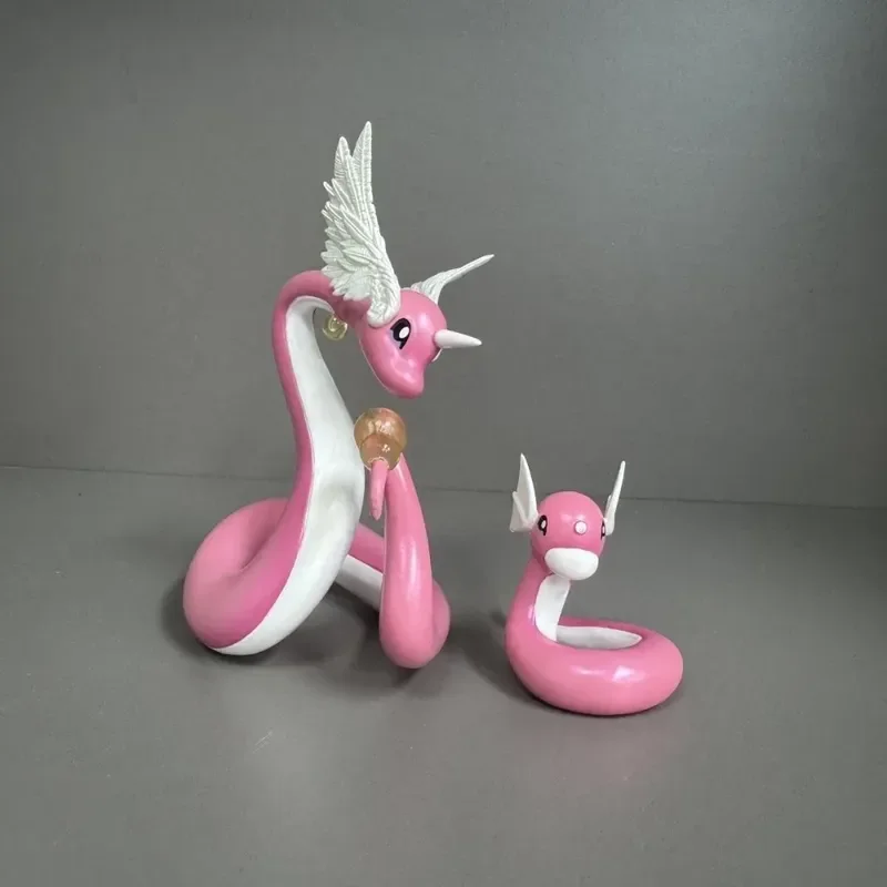 Anime Cartoon Figur Dragonair Und Dratini Action-figuren 12cm Pvc Sammlung Modell Spielzeug Geschenke Hohe Qualität Desktop Dekoration