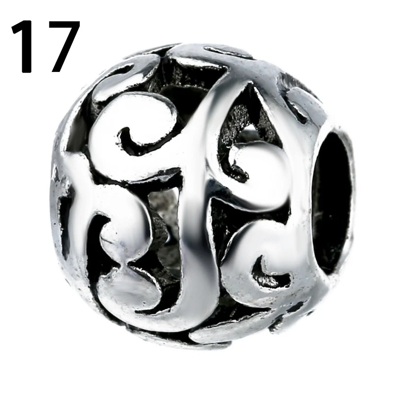 10*12 مللي متر العتيقة فضية اللون الجولة الأوروبية 4.3 مللي متر حفرة كبيرة الحفرة الخرز خرزة مباعدة DIY بها بنفسك صنع المجوهرات Charms سوار العثور