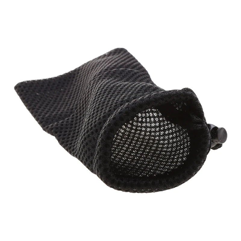 5Pcs Portable Mesh Plaid Sunglasses Eyeglasses Cloth Storage Bag Glasses Pouch Case Color Random delivery