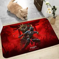 Assassin S Creed Floor Mat Doormats Home Carpet Foot Bathroom Absorbent Anti-Slip Home Decor