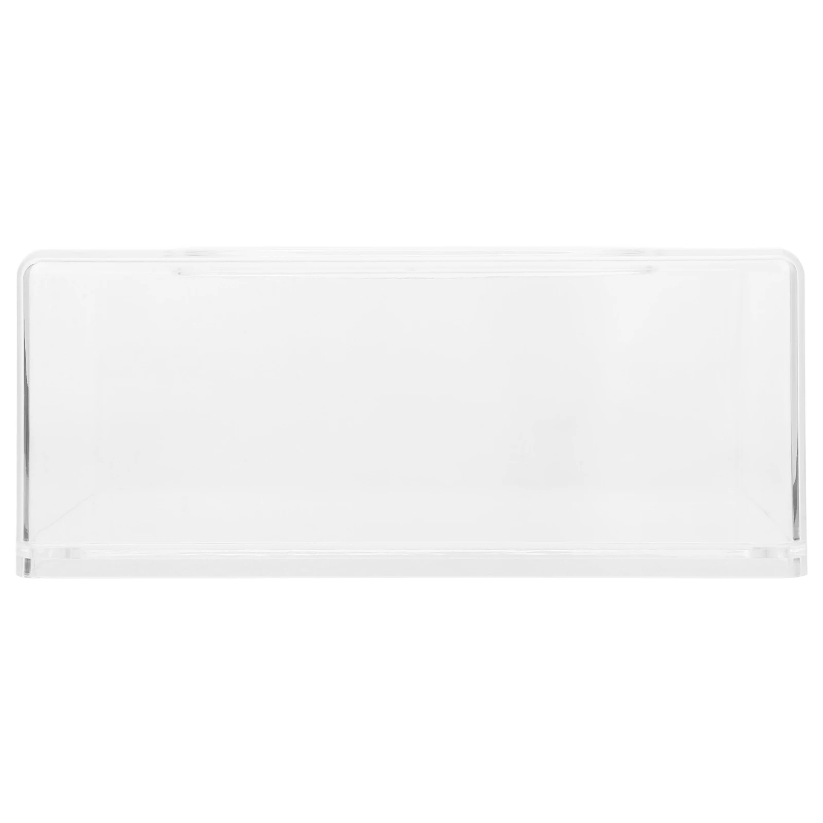 

Durable Acrylic Tissue Box Minimalist Tissue Holder Napkin Dispenser for Home Office Bathroom Desktop Use Bathroom Napkin Holder