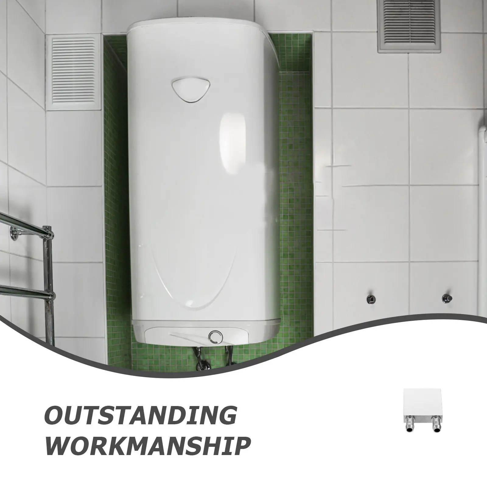 

Водоблок для процессора из алюминиевого сплава, малый радиатор 40x40 мм, эффективная система охлаждения, радиатор для ПК, водяное охлаждение, водоблок для ЦПУ