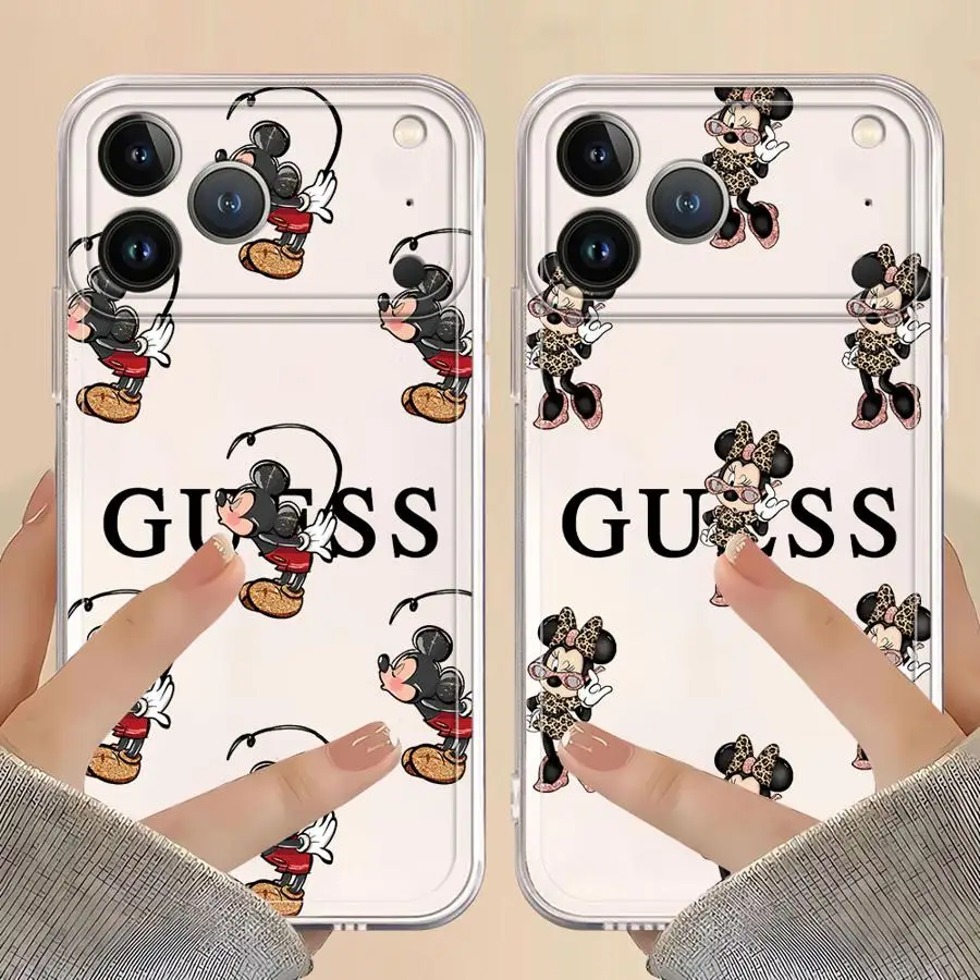 حافظة لهاتف آيفون 16 15 14 Plus 12 Mini 17 Air 7 8 13 12 11 Pro MAX XR 16e ديزني ميكي ميني فاشن #3