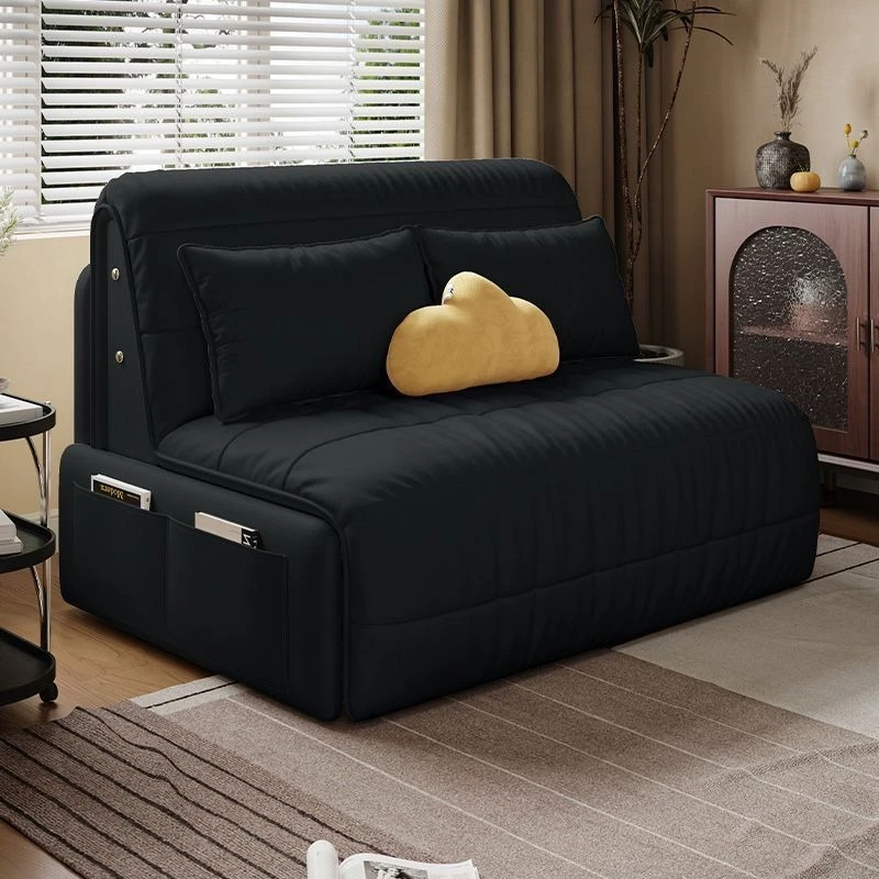 

Intelligent electric multi-functional sofa bed, balcony, small apartment, living room, folding telescopic single double bed