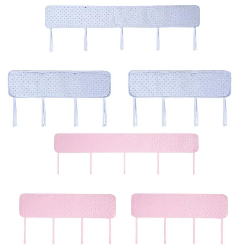 

Crib Bunting Strap Anti-Collision Fall Prevention Bed Rail Bumpers Anti-bite Plush Pad Children's Padding Edge Safety Straps