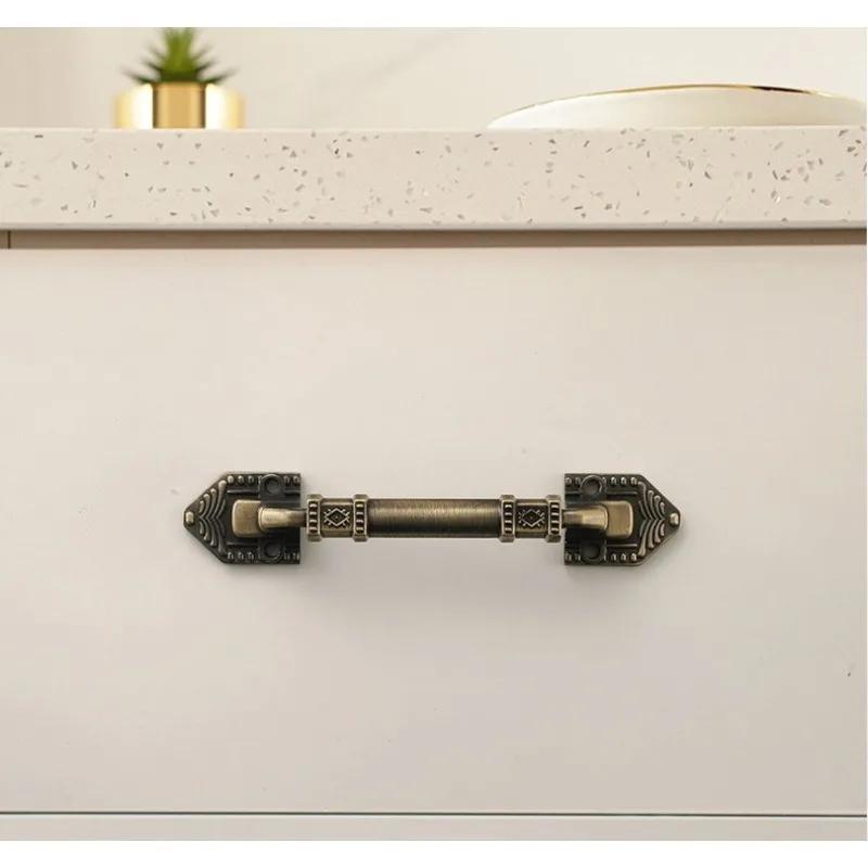 Nordic handle modern minimalist drawer handle retro wardrobe door punch-free cabinet handle simple installation