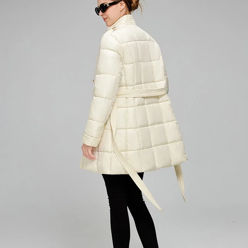 2025 neue Winter Mode Elegante Frauen Baumwolle Jacke Kalt-Beweis Warme Outdoor Casual Temperament Mantel Frauen Baumwolle Jacke