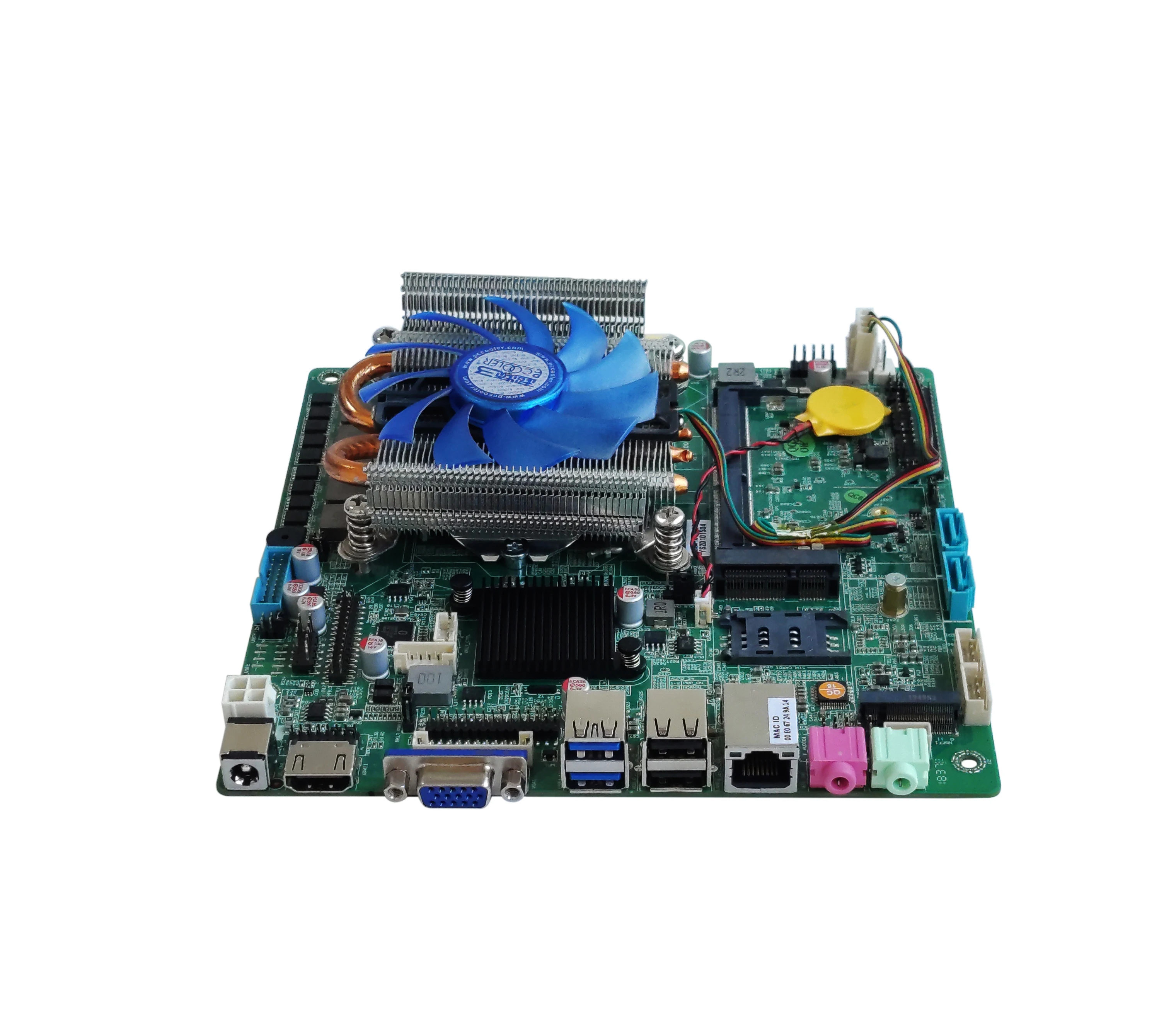 ELSKY I7-7700 Core I7 Processor EDP DDR4 8GB 16GB M.2 MSATA 4K 60Hz Display Output 1000M RJ45 Network Card Lga 1151 Motherboard