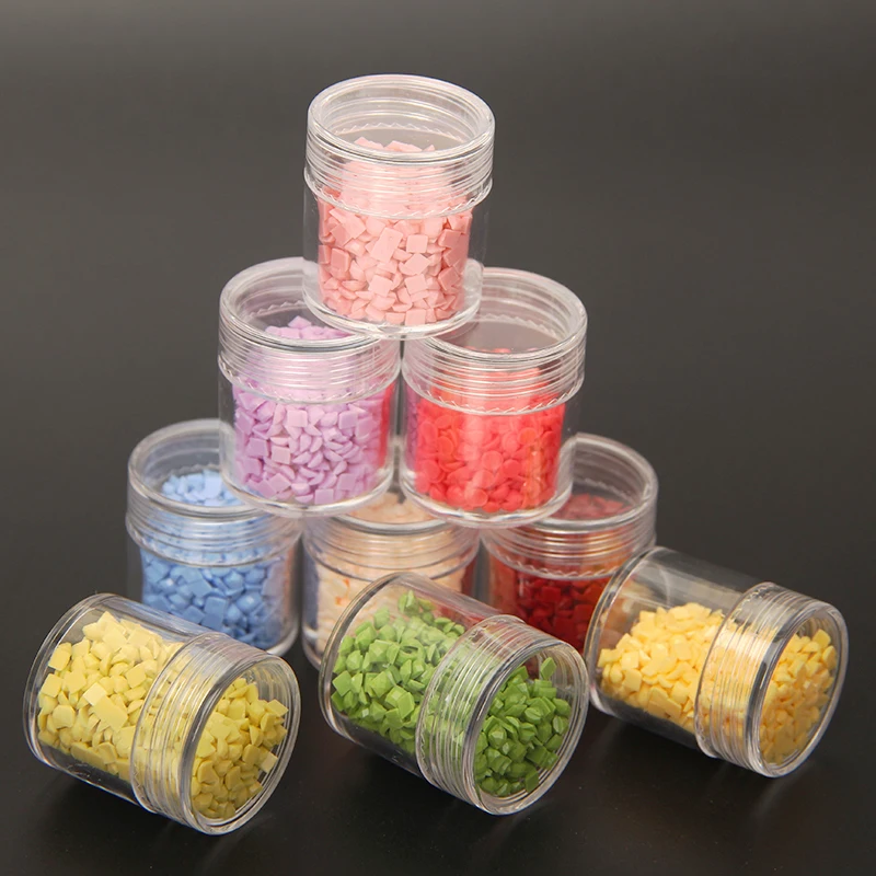 120/200/500 Bottles Diamond Painting Accessories Container Bottles Embroidery Mosaic Tools Crystal Bead Storage Jar Organizer