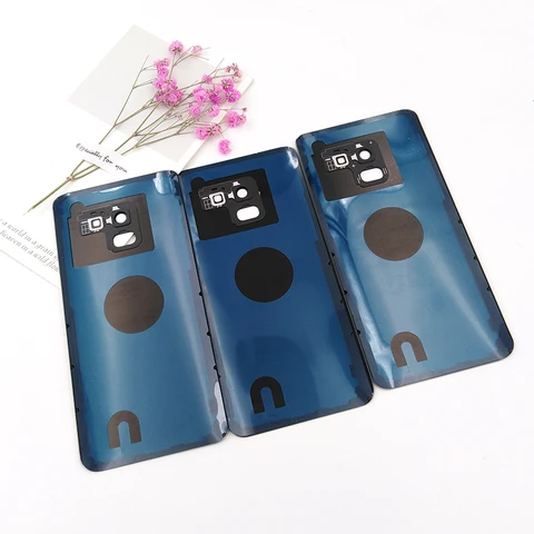 Задняя крышка батарейного отсека для Samsung Galaxy A8 2018 A530 A530F SM-A530F, задняя панель, дверной корпус, запасная часть с объективом камеры