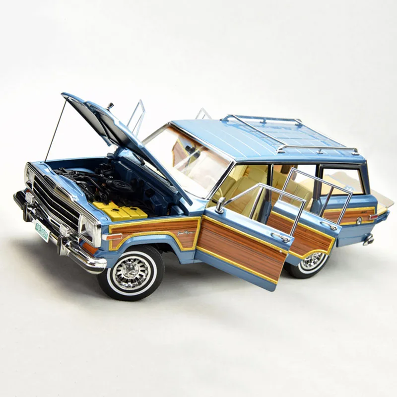 DD Model 1:18 Wagoneer 1989-1991 Legering Volledig open automodel - afbeelding 1