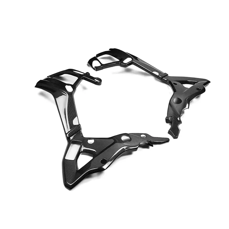 Motorcycle Accessories Frame Cover Carbon Fiber 3K Twill Glossy Black Fit for S1000xr Models
