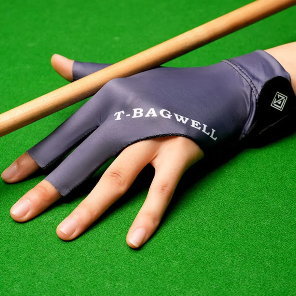 

Left Hand Billiards Gloves Elasticity Wear-resistant Open 3 Fingers Gloves High Elastic Breathable Three Finger Gloves