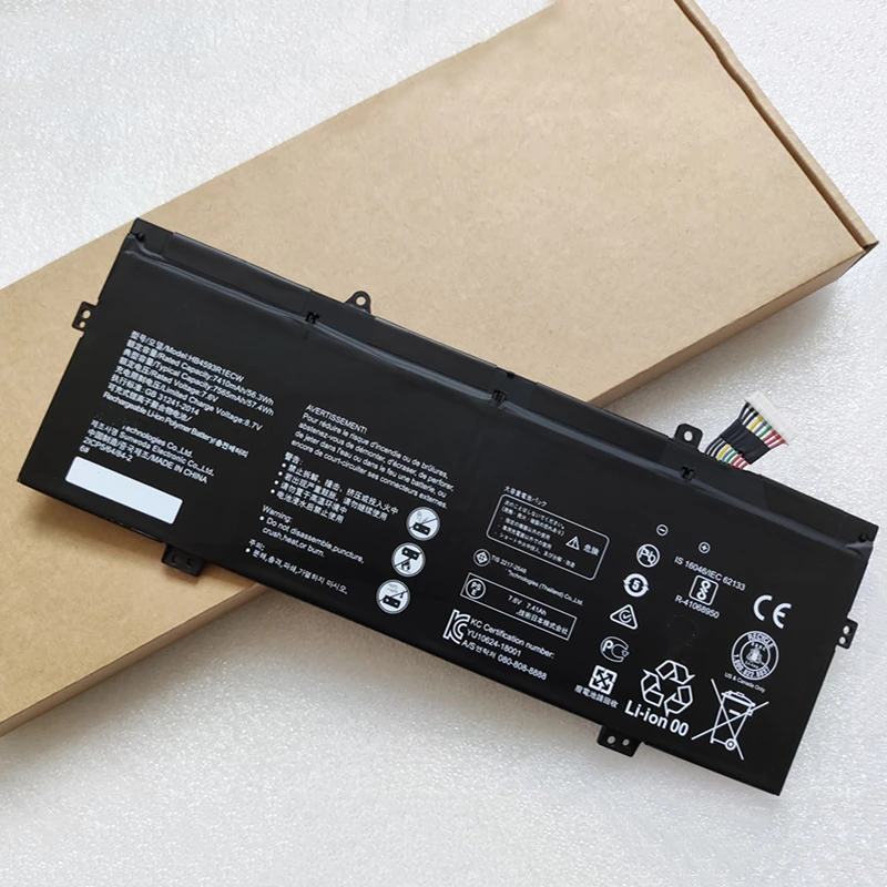 

HB4593R1ECW Battery For Huawei Matebook X Pro 14" KPL-W00 KLV W29C MACH W29 W19C W29B "GRADE A" KLVL WFE9 KLVC WAH9L WFH9L WX9