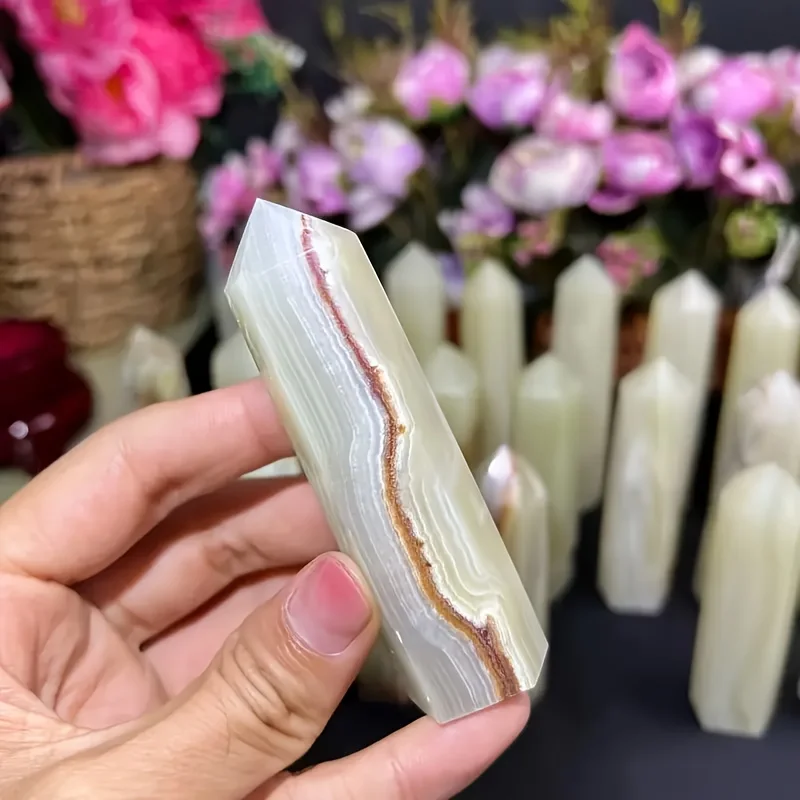 

1 шт., натуральный кристалл, регганская нефритовая башня, лучшая распродажа, украшение для дома для лечебного фестиваля, подарок