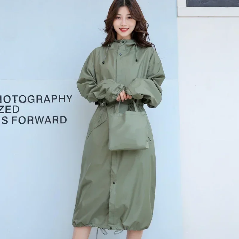 Long Rainwear Raincoat Men Women/Female Poncho Waterproof Windproof Pullover Breathable Rain Coat Chubasquero Mujer Raingear