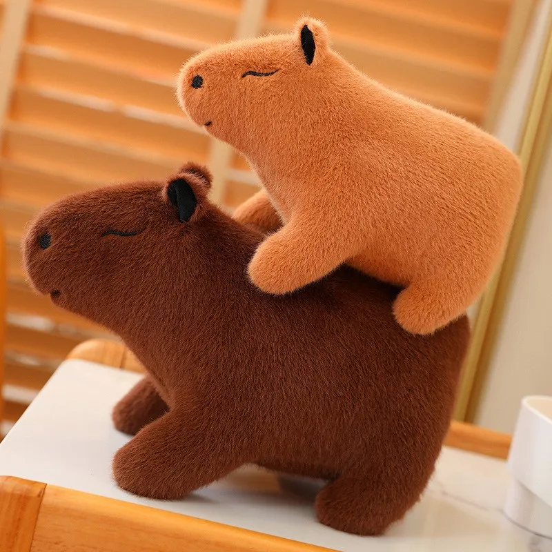 Hot Kawaii Appease Capybara Cute Cartoon Jouets Doll Stuffed Soft Plush Toy Animal Birthday Christmas Gift For Baby Kids